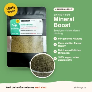 SHRIMPYS® MineralBoost – Seealgen für Mineralien & gesunde Häutung | 30g